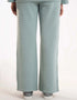 TEXTURED WIDE LEG TROUSER